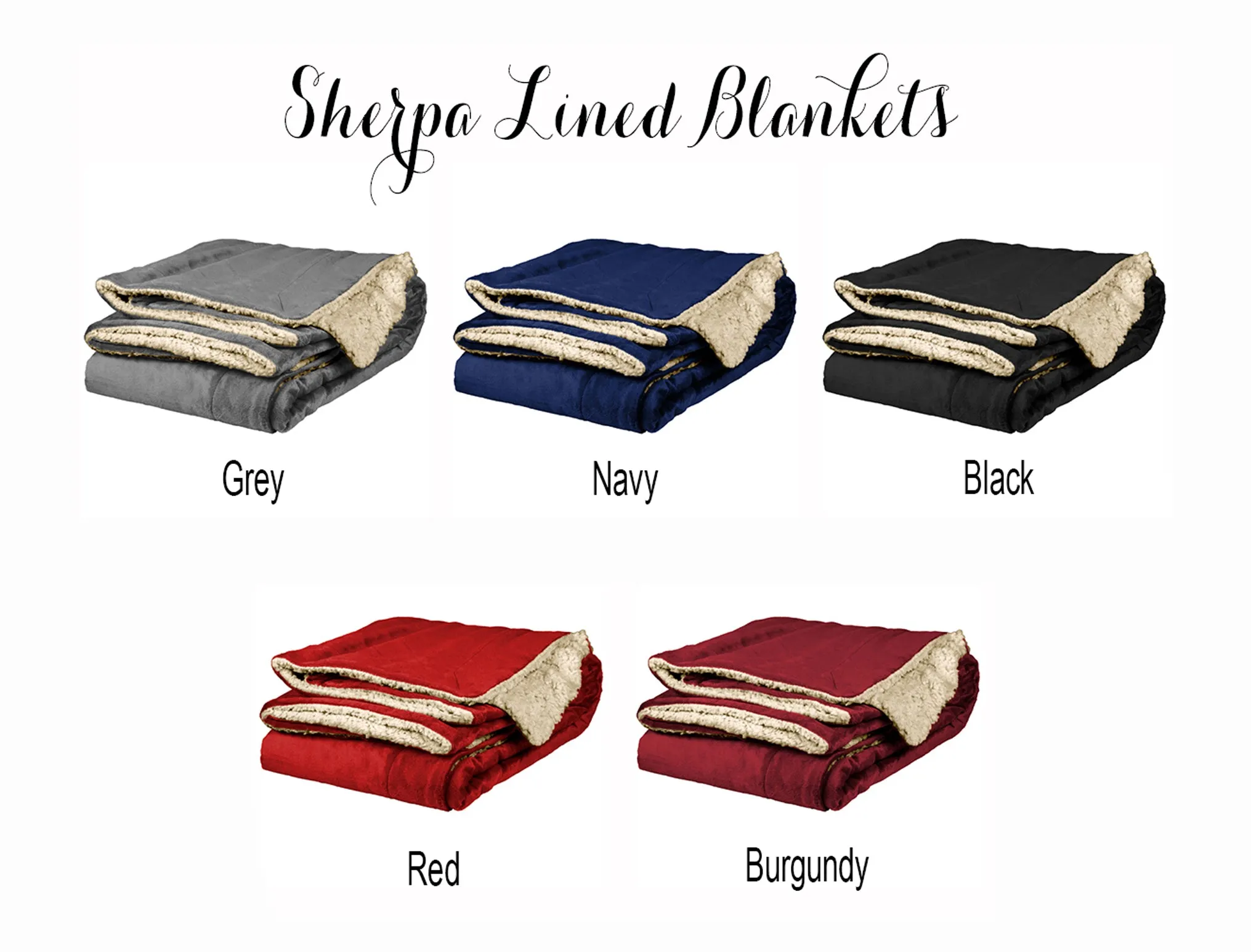 Phi Gamma Delta Sherpa Lined Blanket