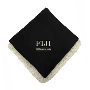 Phi Gamma Delta Sherpa Lined Blanket