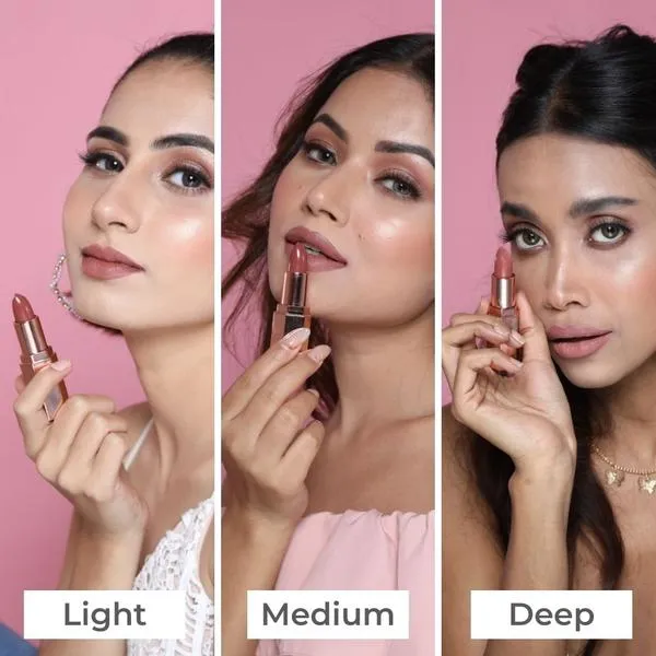 Plush Matte Lipsticks Combo Pack Set of 4 (HIGH TEA   SOIREE   MUAVENING   SHOWBIZ)