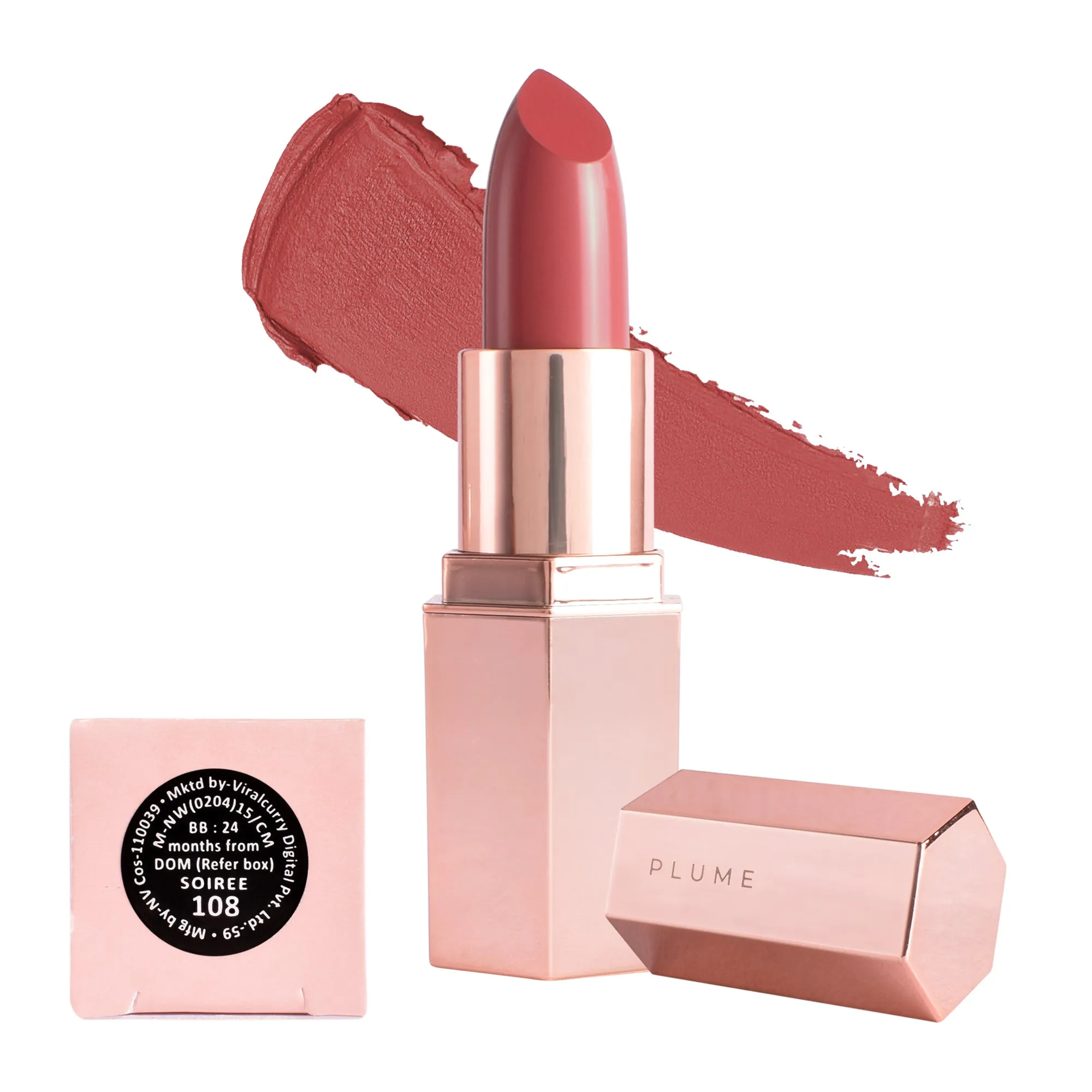 Plush Matte Lipsticks Combo Pack Set of 4 (HIGH TEA   SOIREE   MUAVENING   SHOWBIZ)