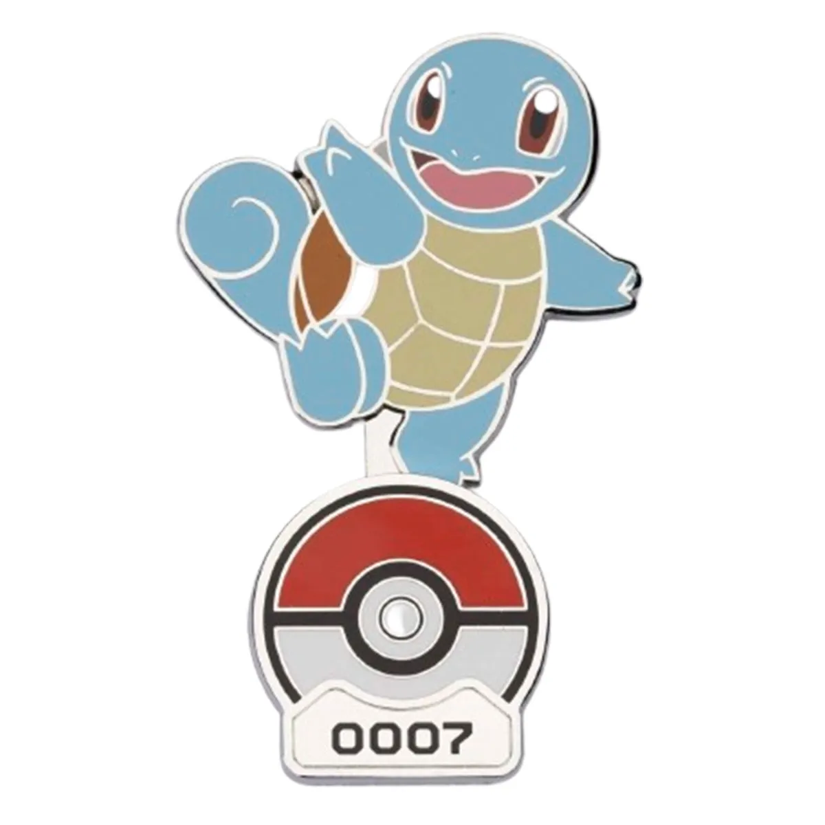Pokemon Gallery Pins: Squirtle Standing Pin Pokemon Centre Limited
