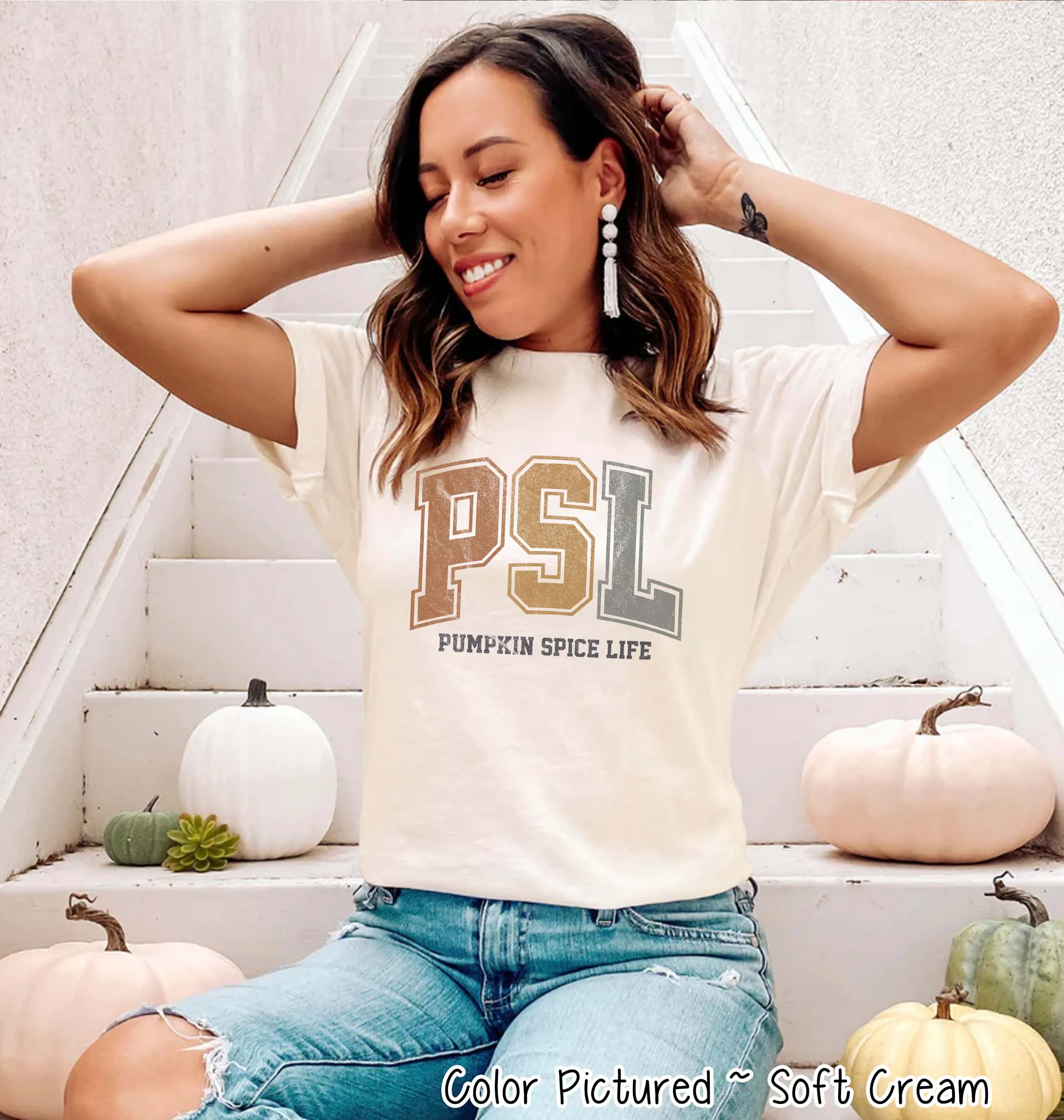 Pumpkin Spice Life Retro Fall Tee