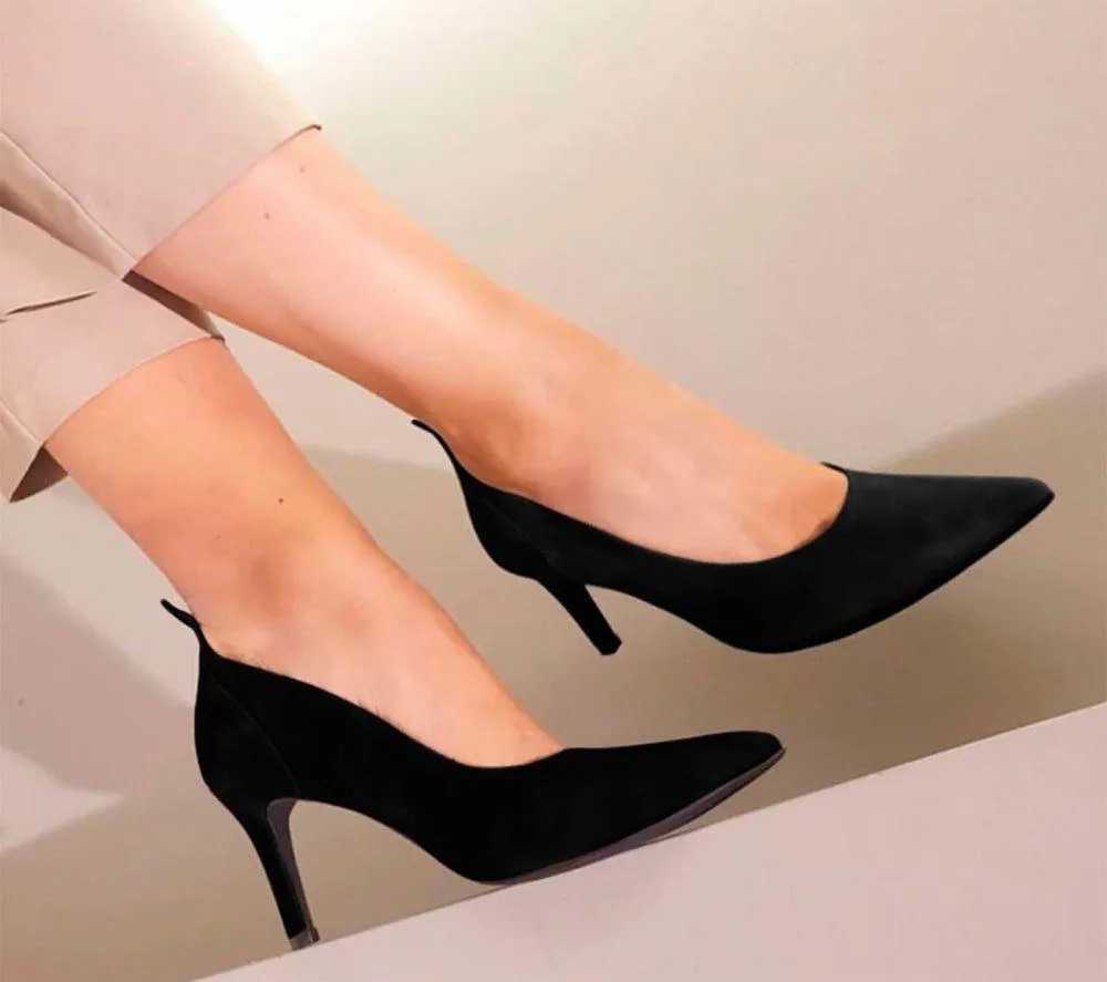 Pumps Suede Black