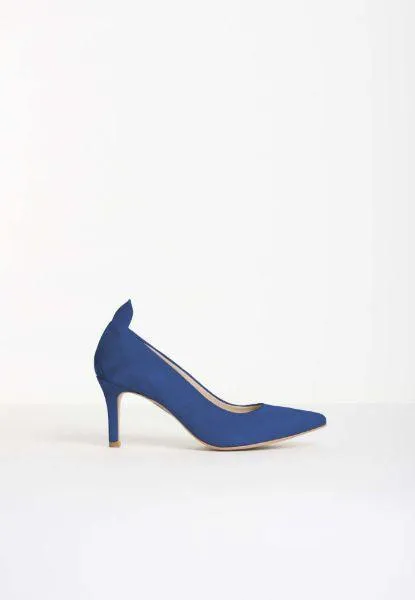 Pumps Suede Blue Lady