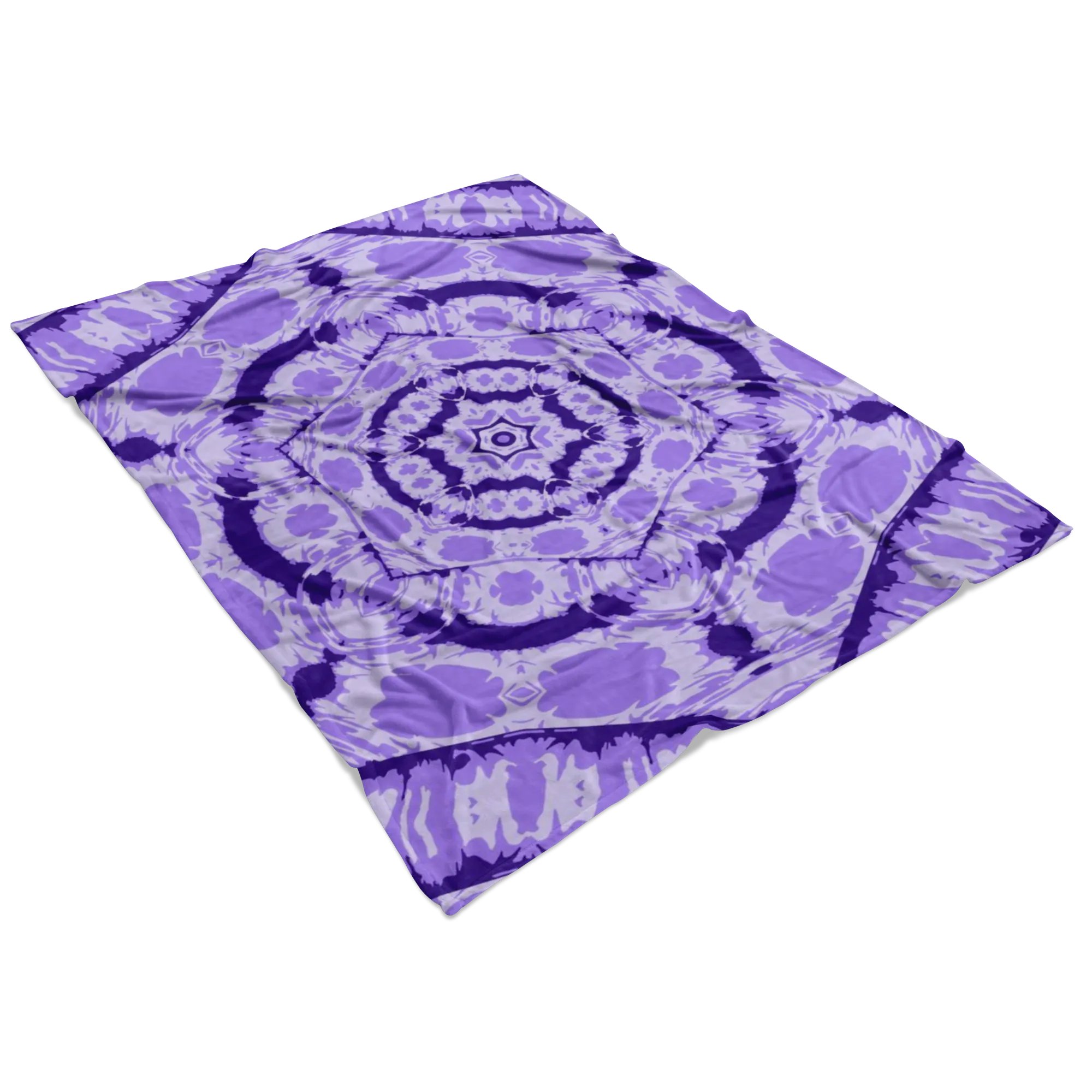 Purple Pattern Fleece