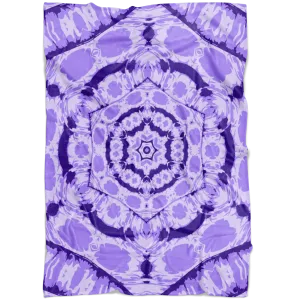 Purple Pattern Fleece