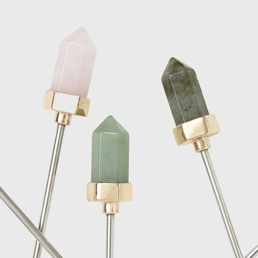 Quartz Cocktail Pick Set