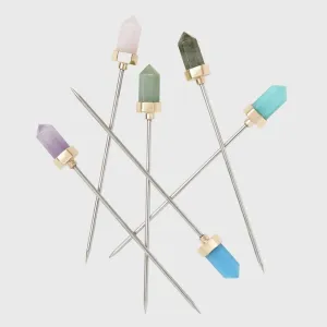 Quartz Cocktail Pick Set