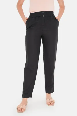 REFORME Linen Ankle Length Cozy Pants