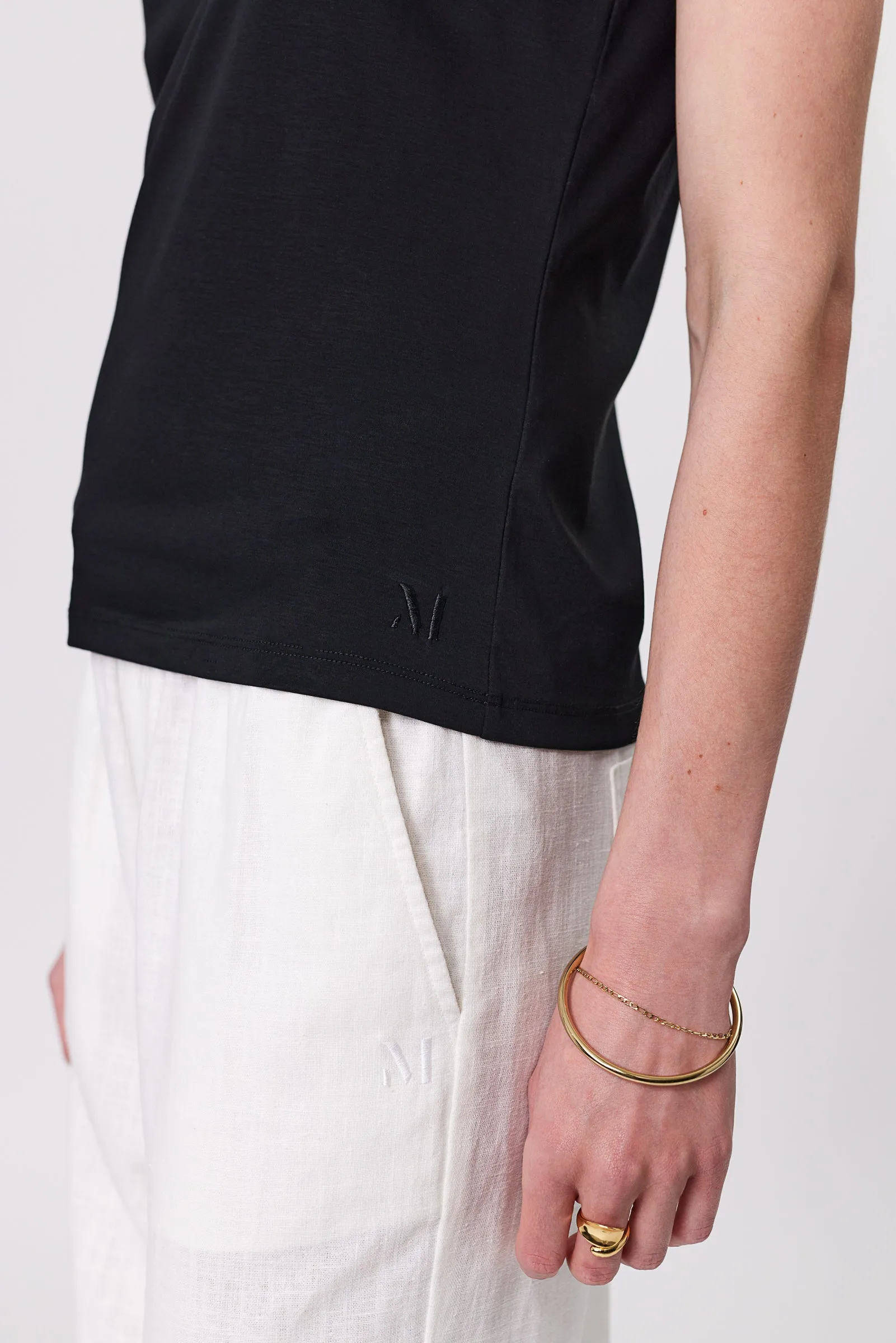 Roma Cargo Pant - White