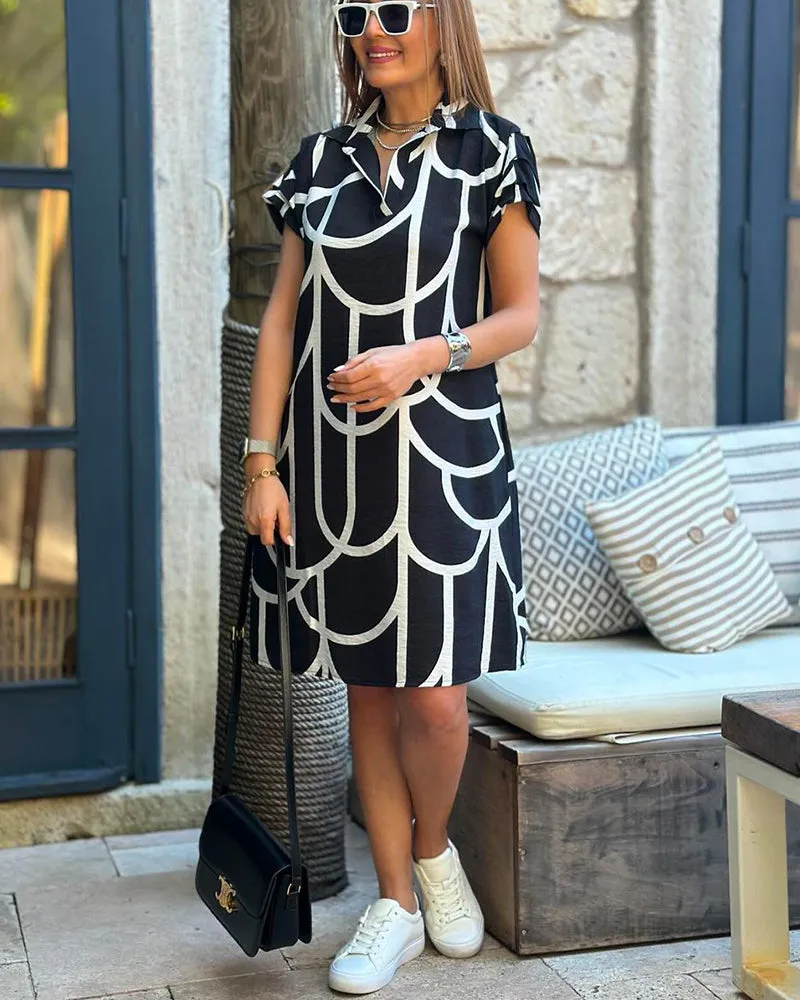 Rosa | Dress with Short Sleeves