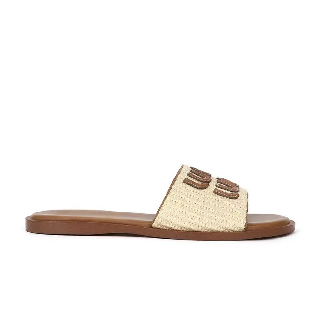Sabella™ | Luxury Woven Flat Sandals