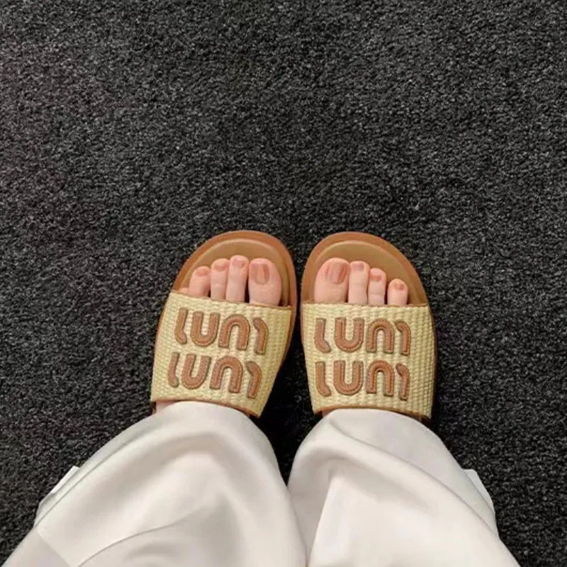 Sabella™ | Luxury Woven Flat Sandals