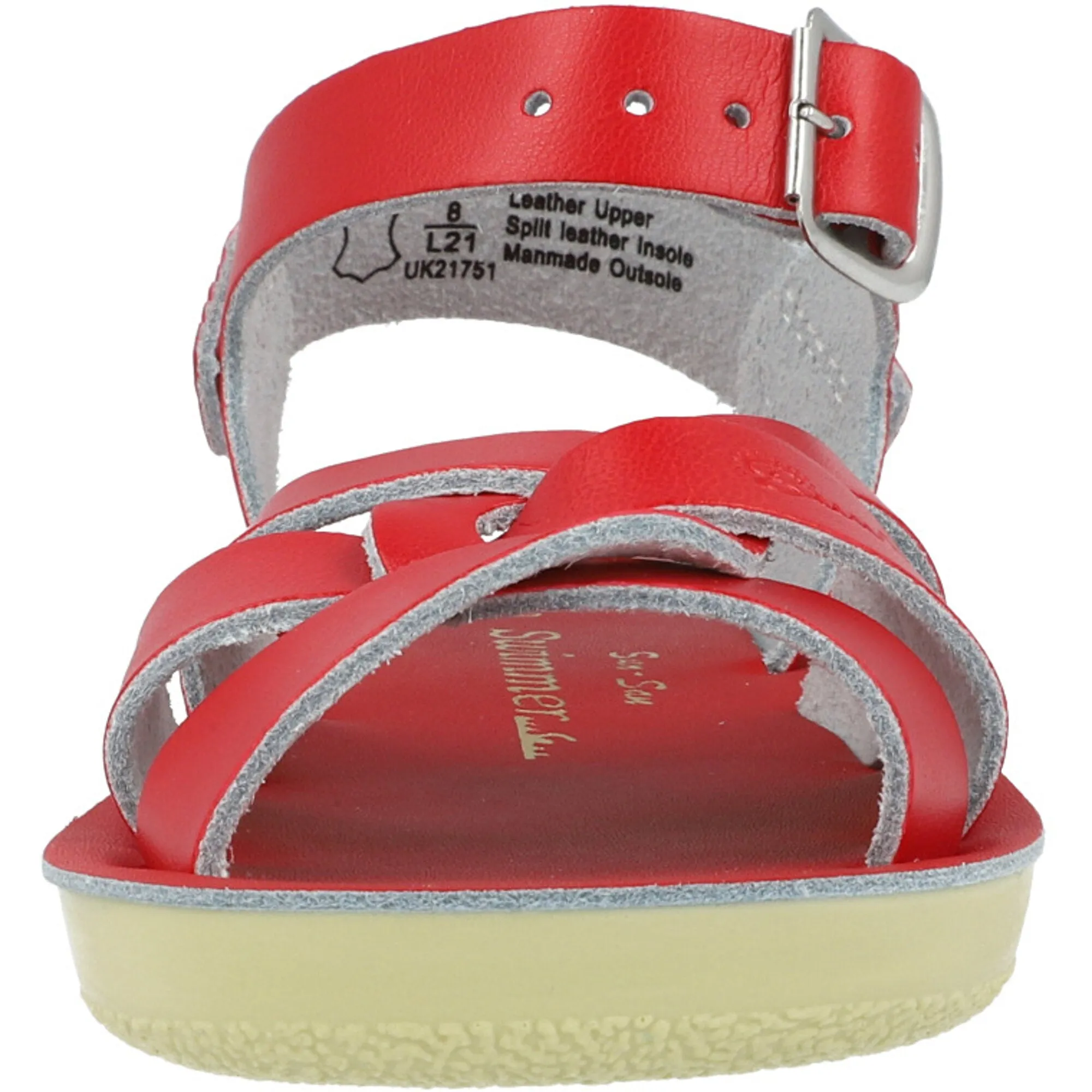 Salt-Water Sun-San Swimmer Red Children's Sandals