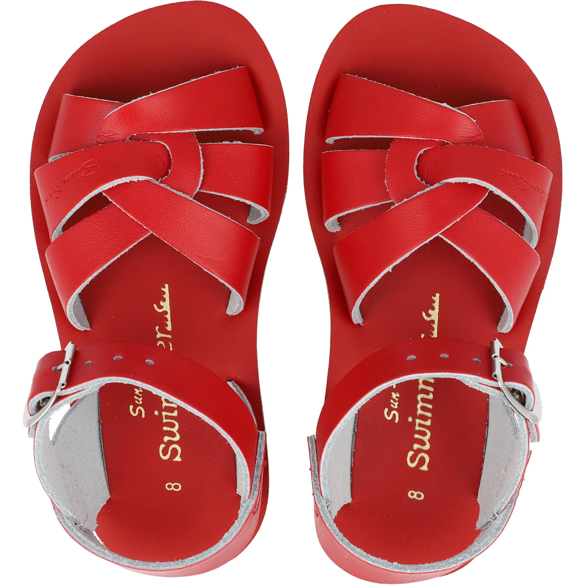 Salt-Water Sun-San Swimmer Red Children's Sandals