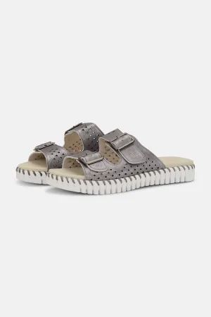 Sandals - Gun Metal