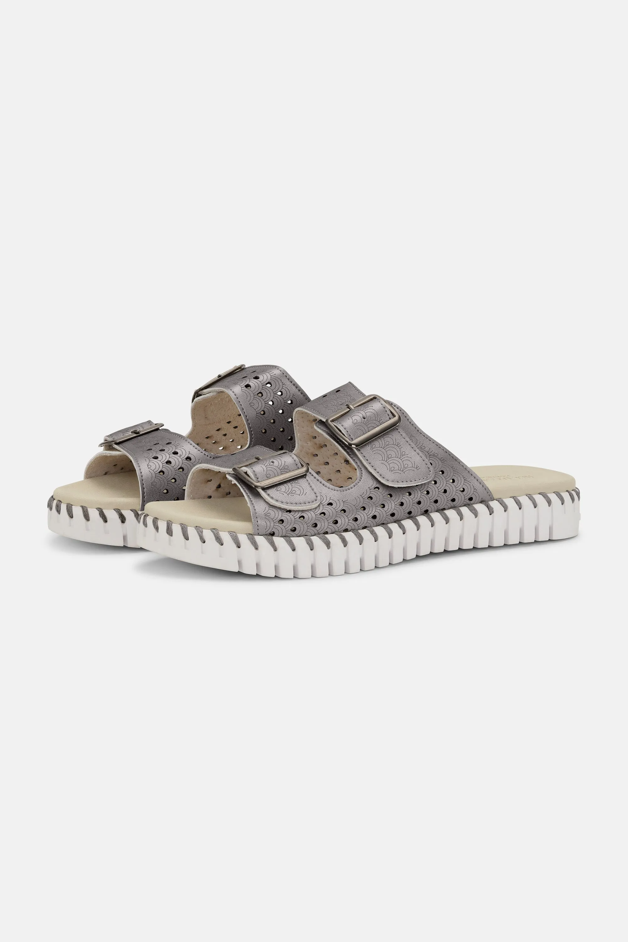 Sandals - Gun Metal