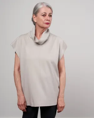 seam turtleneck - mink