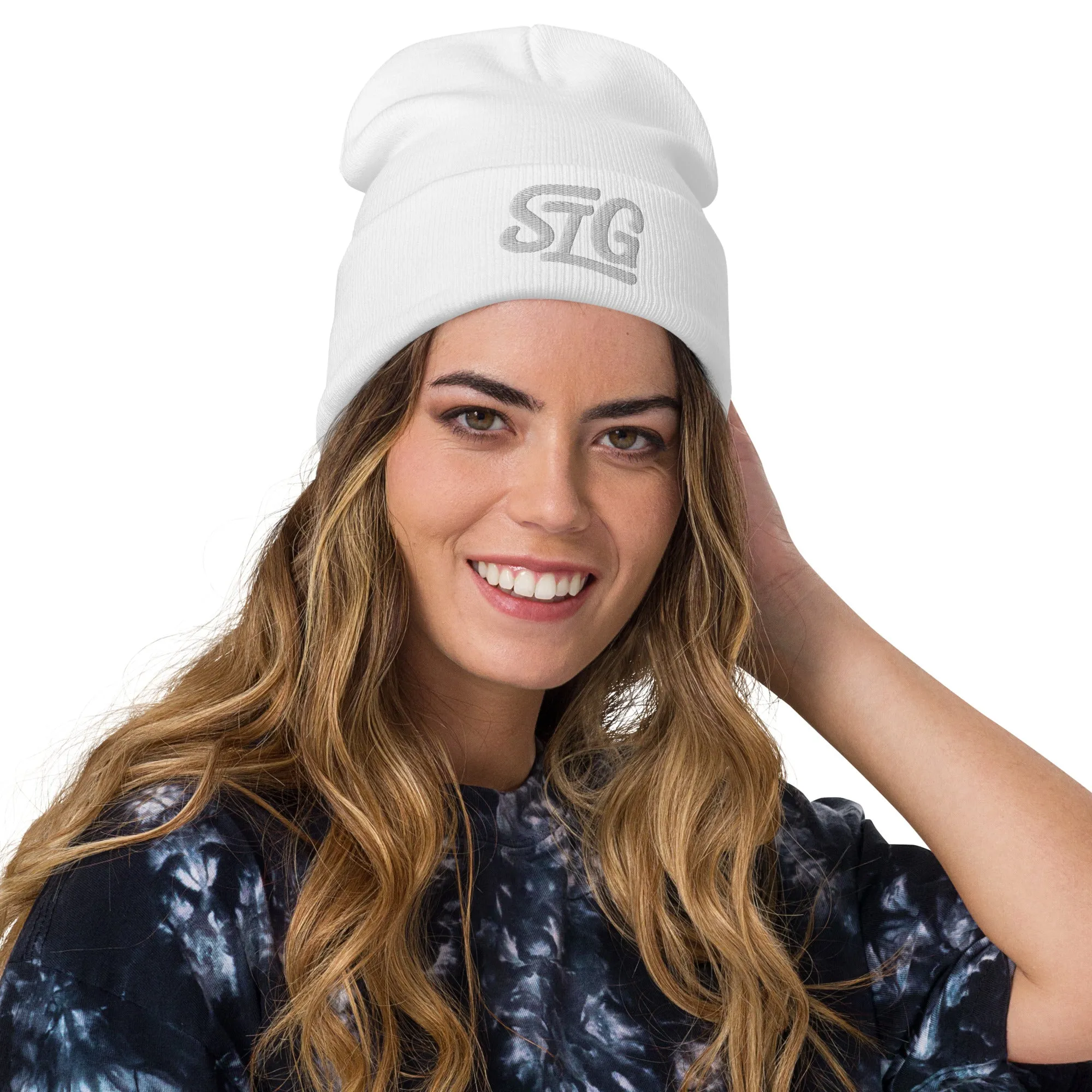 SiG Beanie (White Stamp)