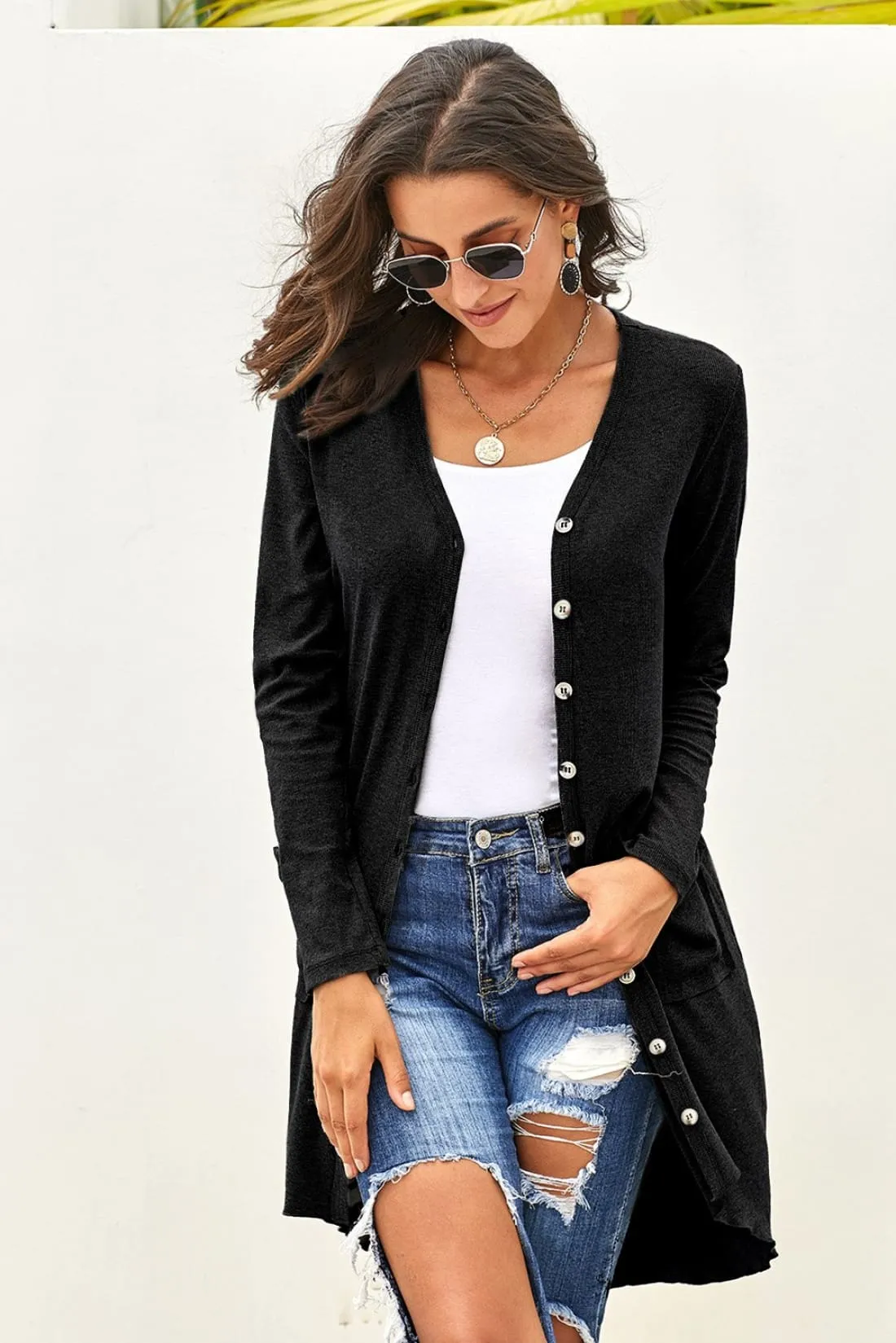Slouchy High Low Cardigan - Limited Quantities