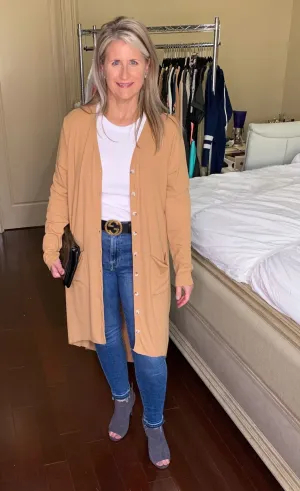 Slouchy High Low Cardigan - Limited Quantities