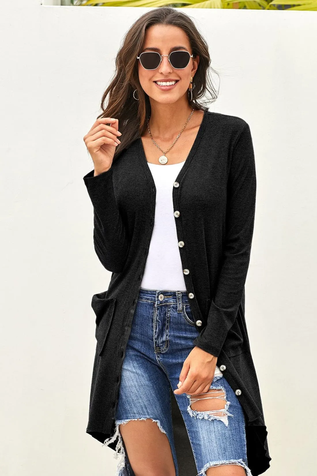 Slouchy High Low Cardigan - Limited Quantities