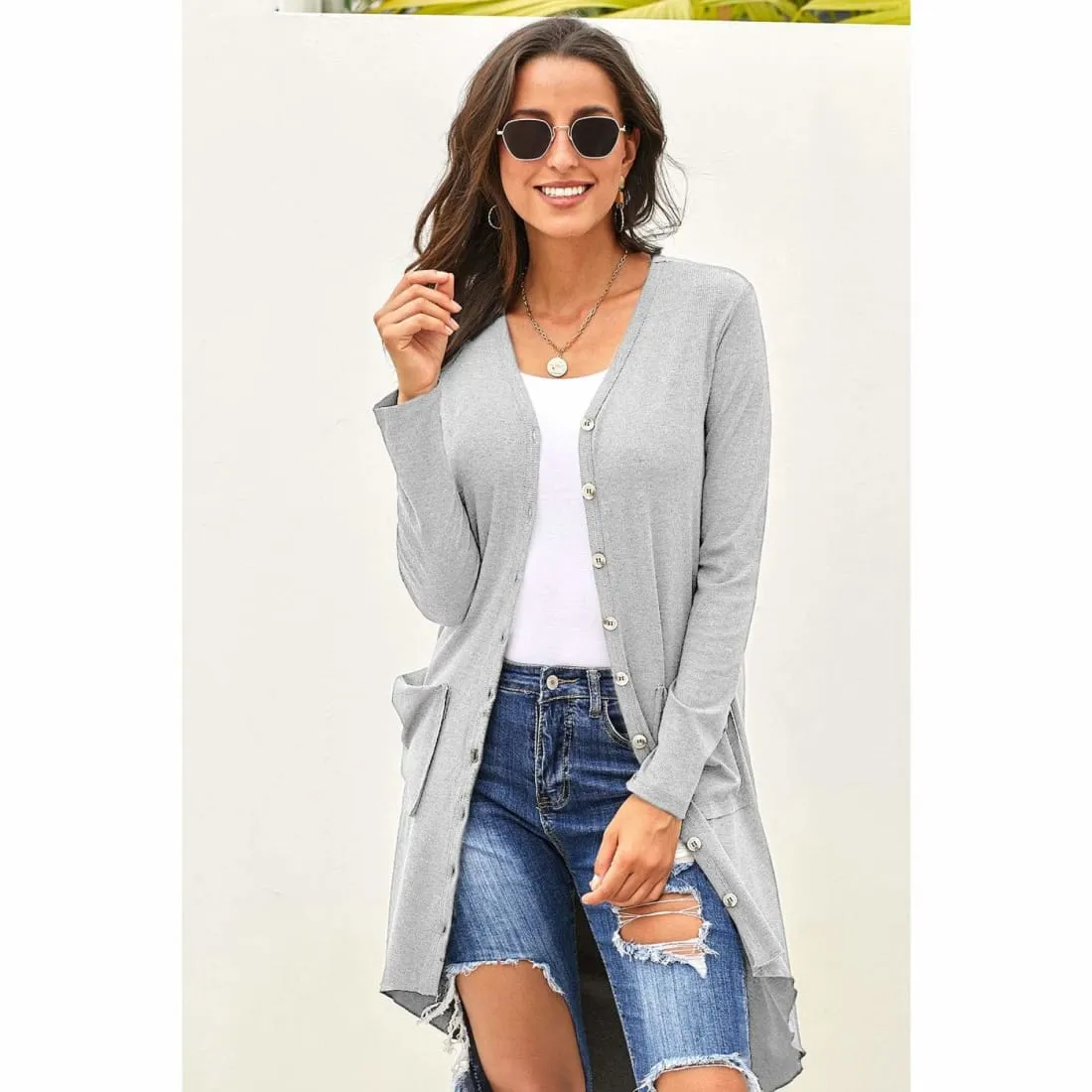 Slouchy High Low Cardigan - Limited Quantities