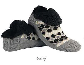Snoozies! Men's Argyle Micro Crew Socks | 3 Colors To Choose From