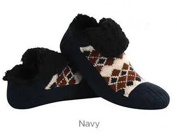 Snoozies! Men's Argyle Micro Crew Socks | 3 Colors To Choose From