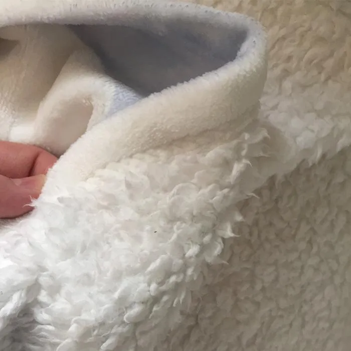 Somebody Loves Me (CUSTOM) Cozy Fleece Blankets