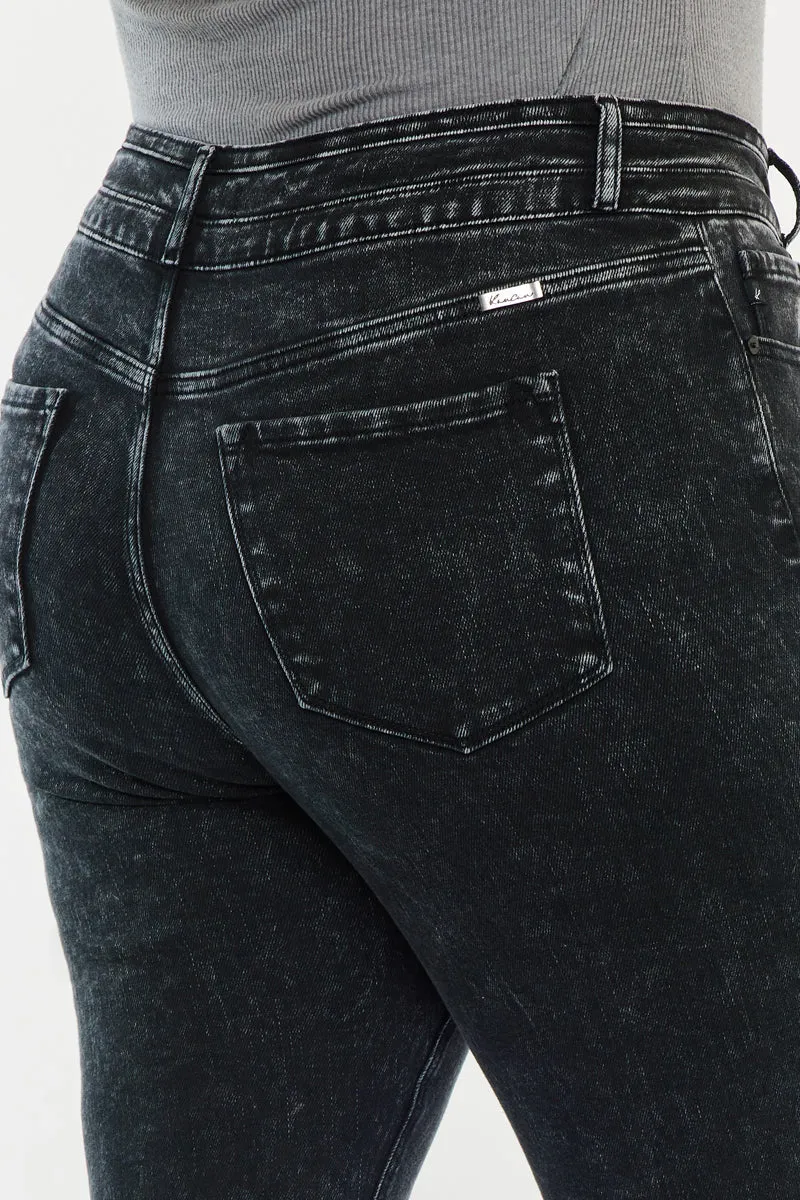 Soraya Ultra High Rise Flare Jeans (Plus Size)