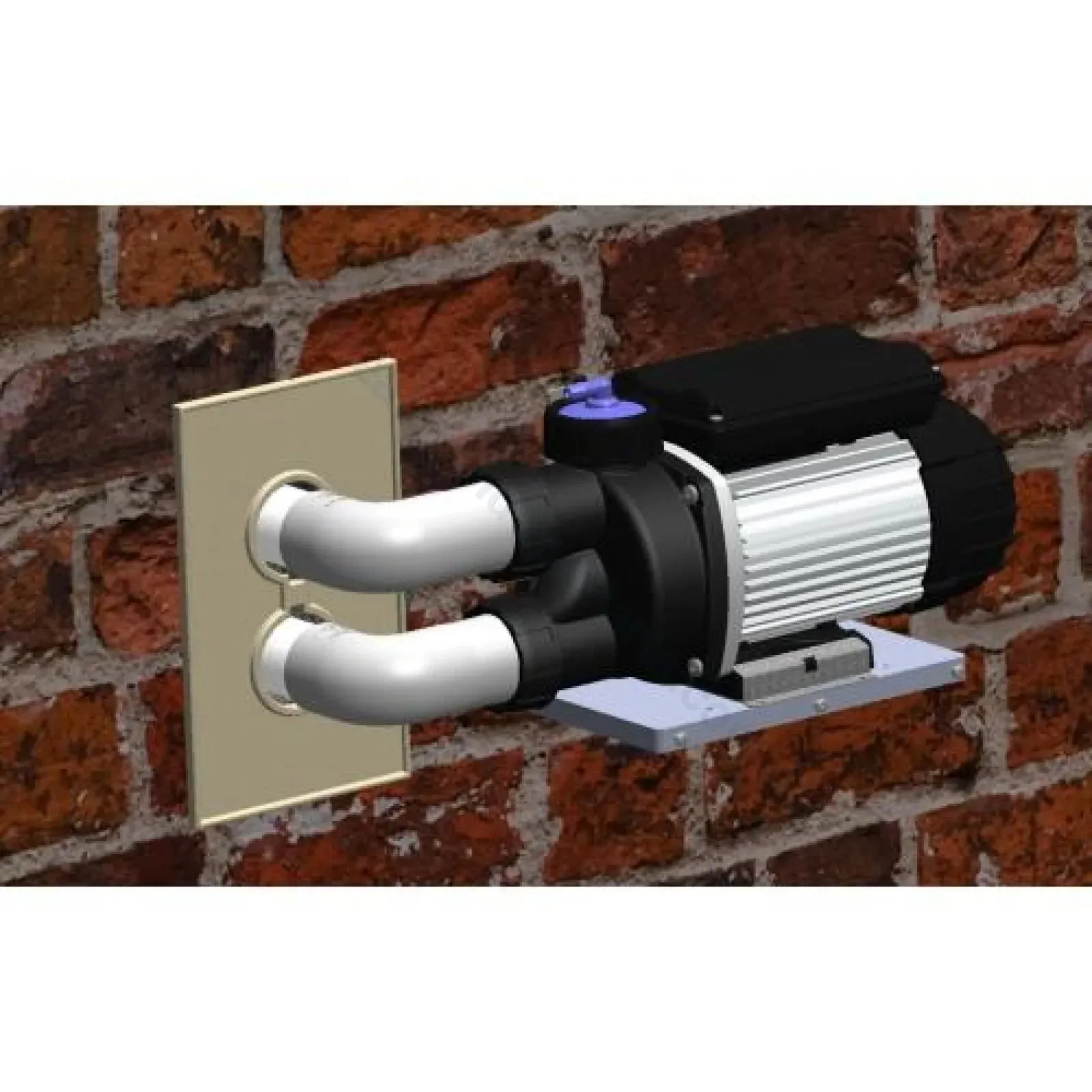 Spa Bath Pipe Cover Plate - Protec by Edgetec - Suits Edgetec Balboa Onga Davey