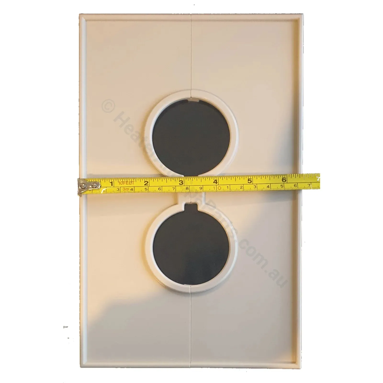 Spa Bath Pipe Cover Plate - Protec by Edgetec - Suits Edgetec Balboa Onga Davey