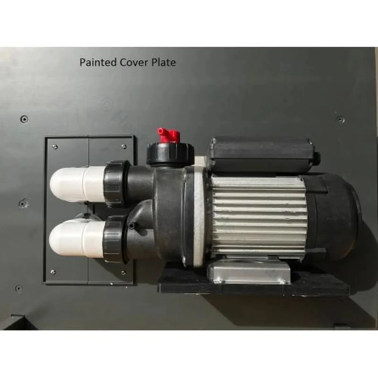 Spa Bath Pipe Cover Plate - Protec by Edgetec - Suits Edgetec Balboa Onga Davey