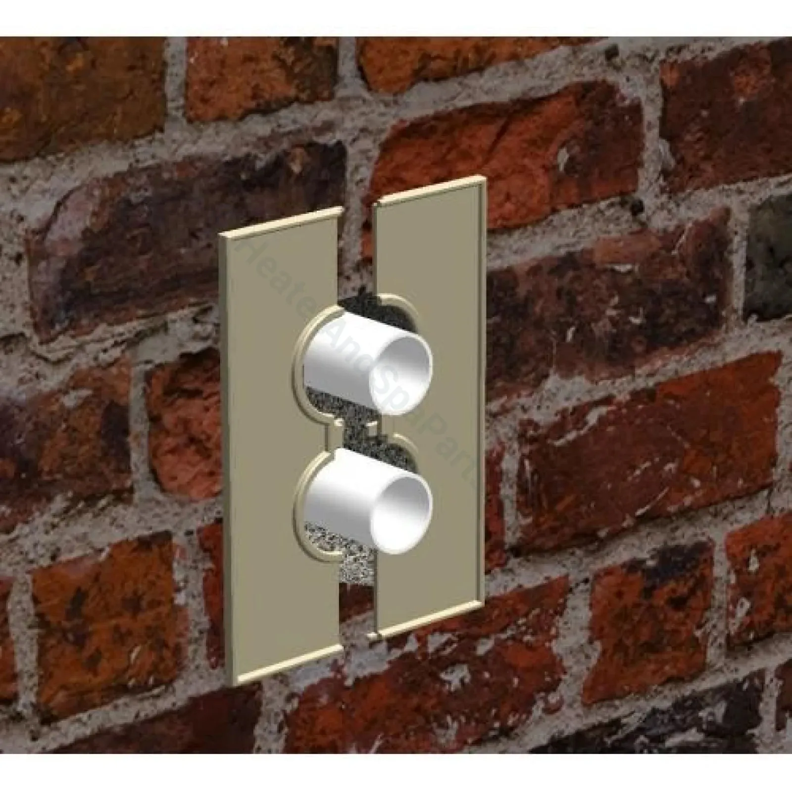 Spa Bath Pipe Cover Plate - Protec by Edgetec - Suits Edgetec Balboa Onga Davey
