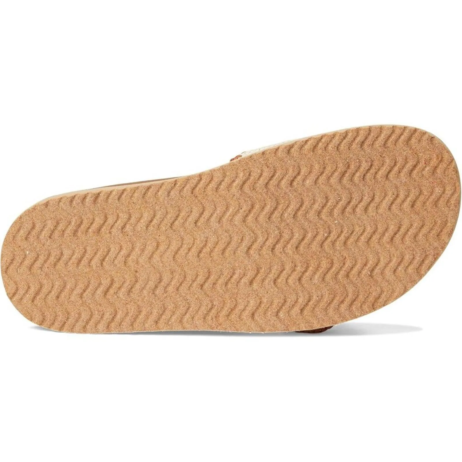 Steve Madden Shoes Memphis Cognac Multi Raffia Buckle Slide Sandals