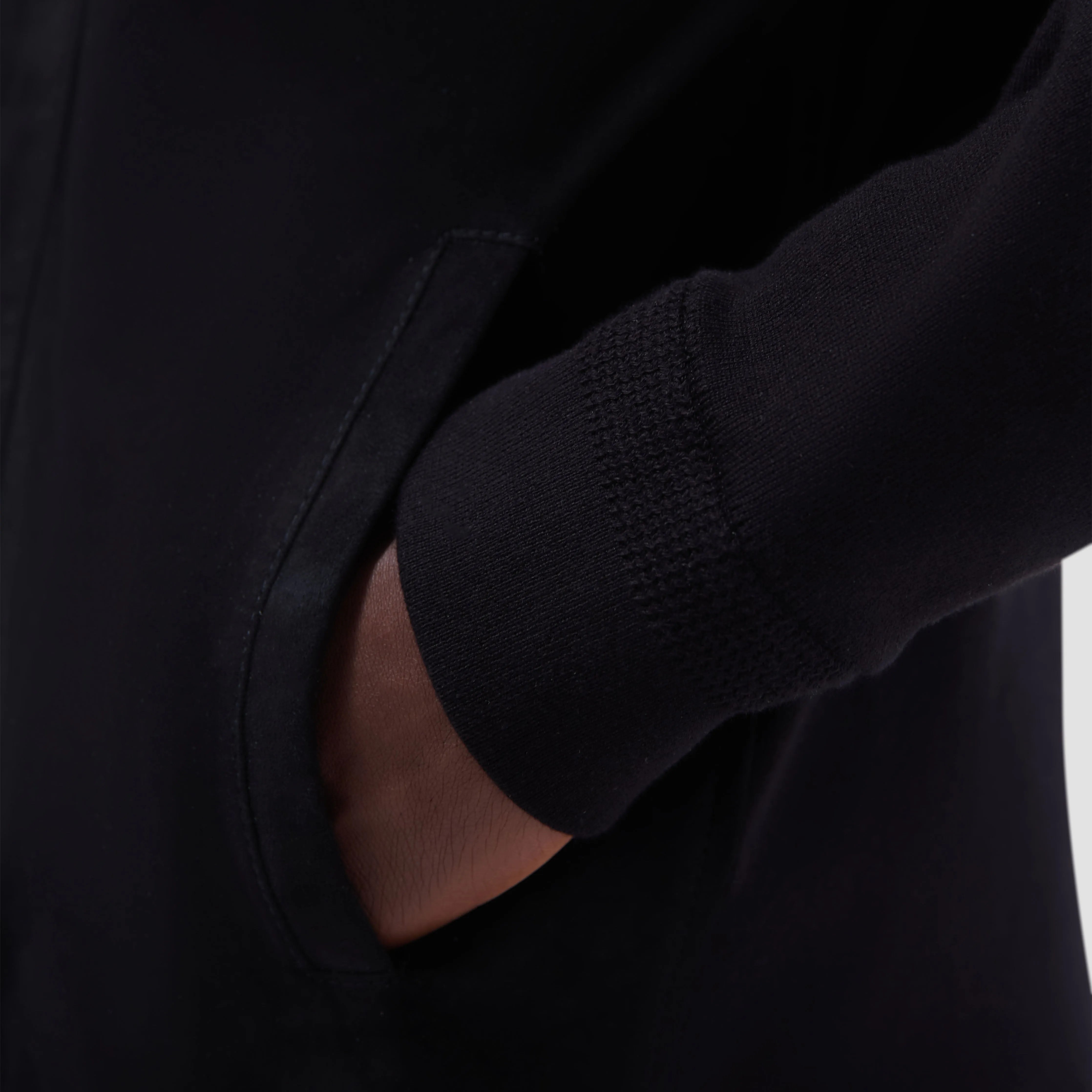 Suede Hybrid Bomber Jacket