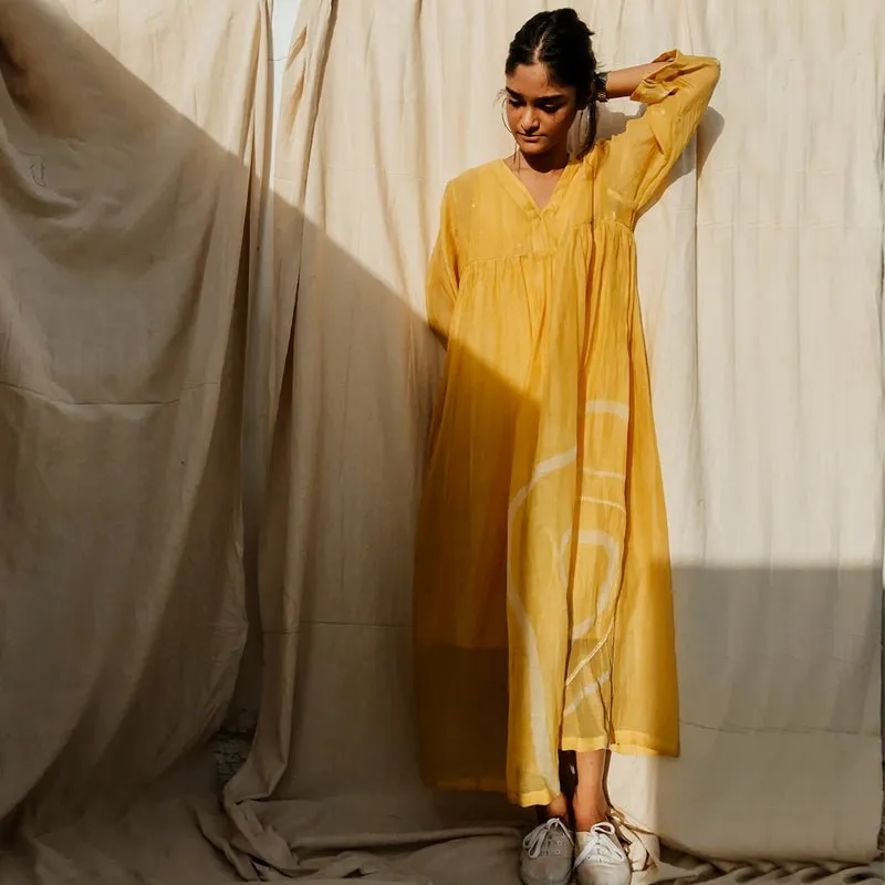 Sunny Yellow Arazi Dress