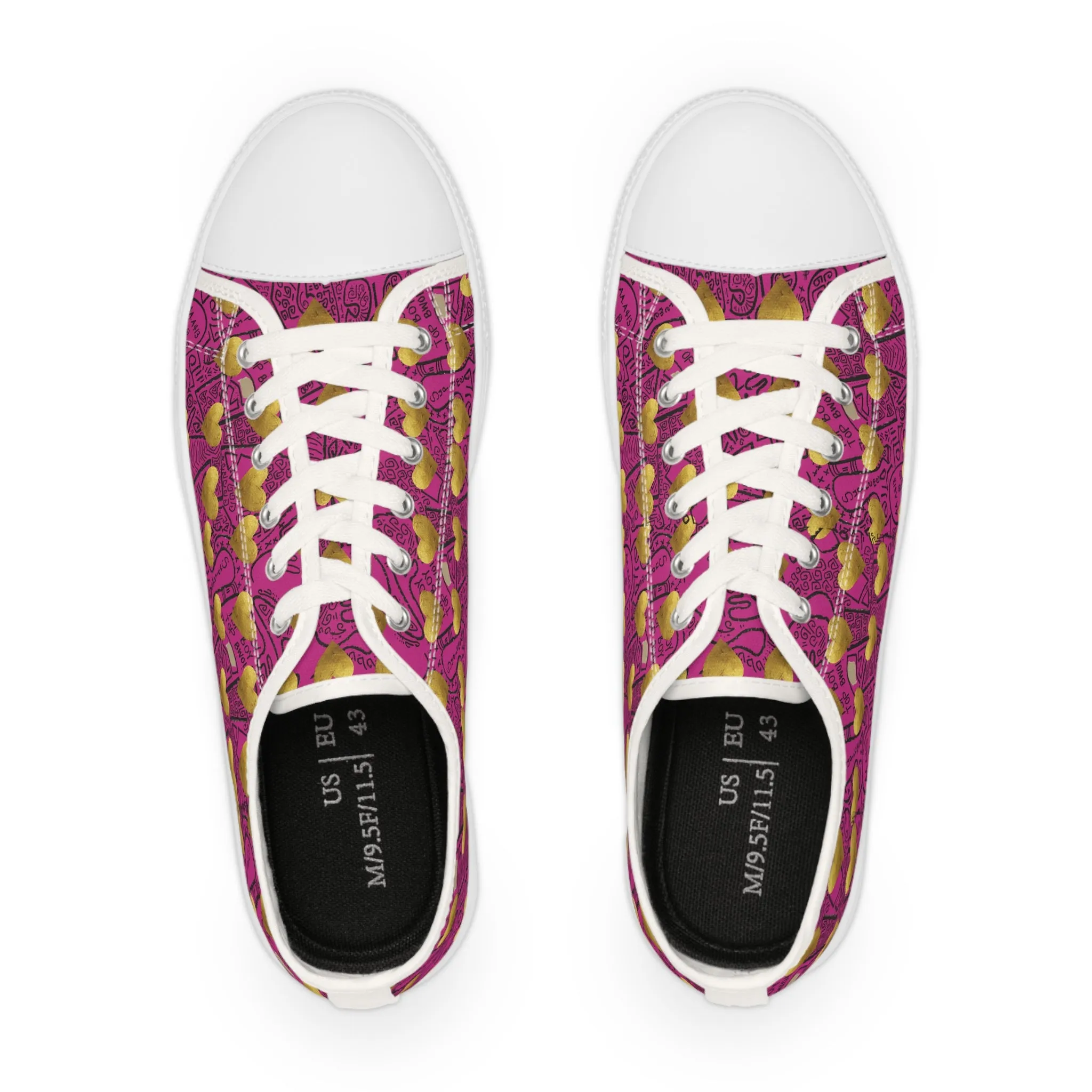SUPREMEMATHEMATICS LOW TOP SNEAKERS