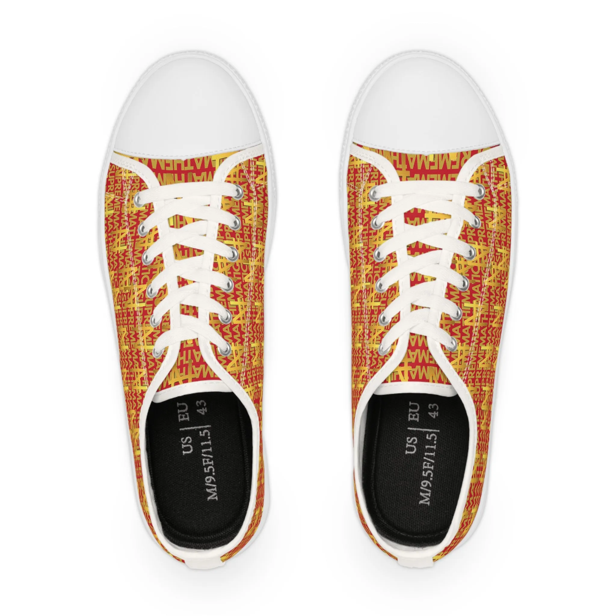SUPREMEMATHEMATICS NAIRA TOP TOP SNEAKERS