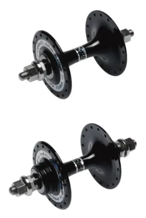 SUZUE PROMAX High Fringe BLACK Track Hub 32H