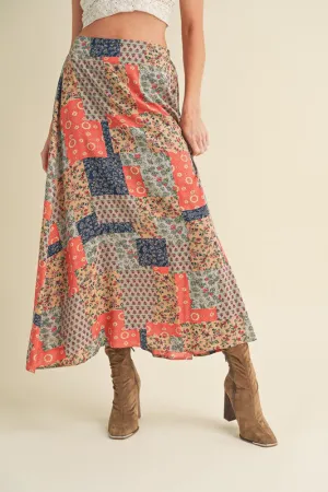The Coral Coast Maxi Aemi   Co Printed Maxi Skirt