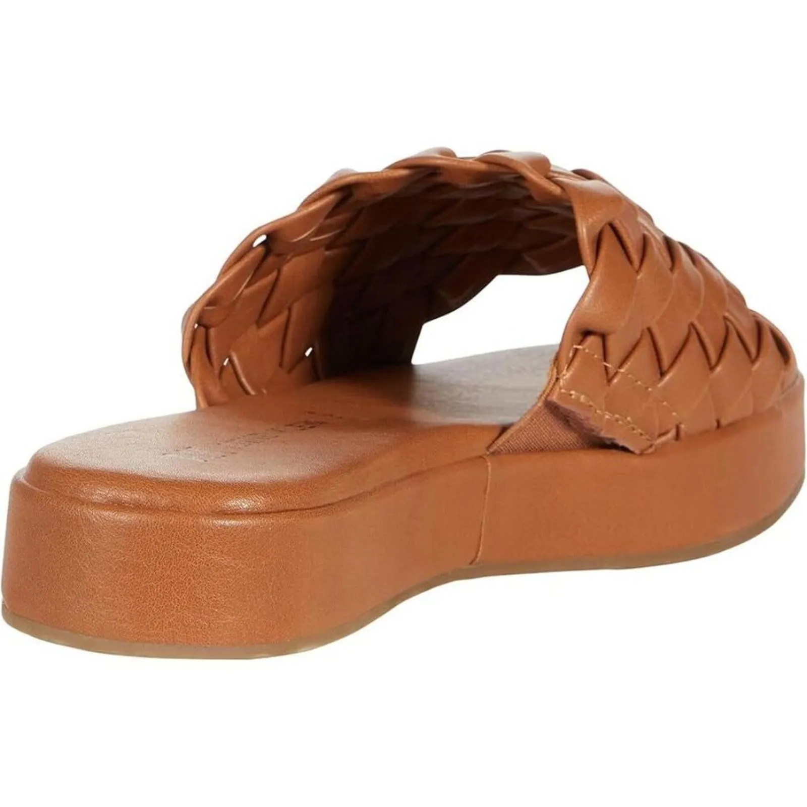 Tomisina Tan Woven Slides