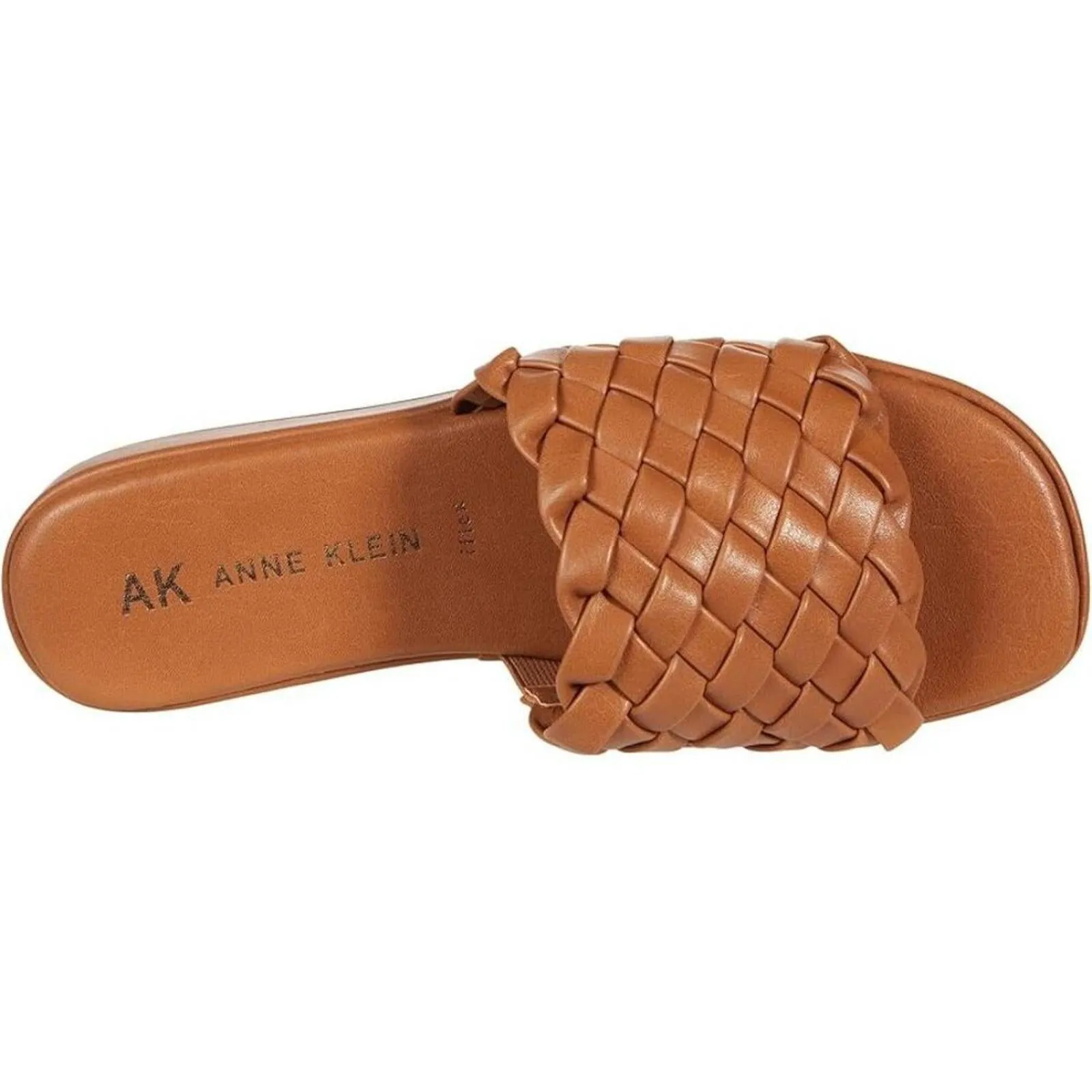 Tomisina Tan Woven Slides