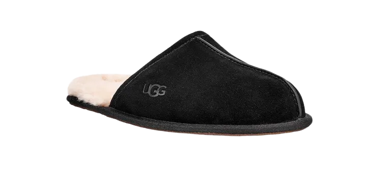 Uggs Scuff Black Suede