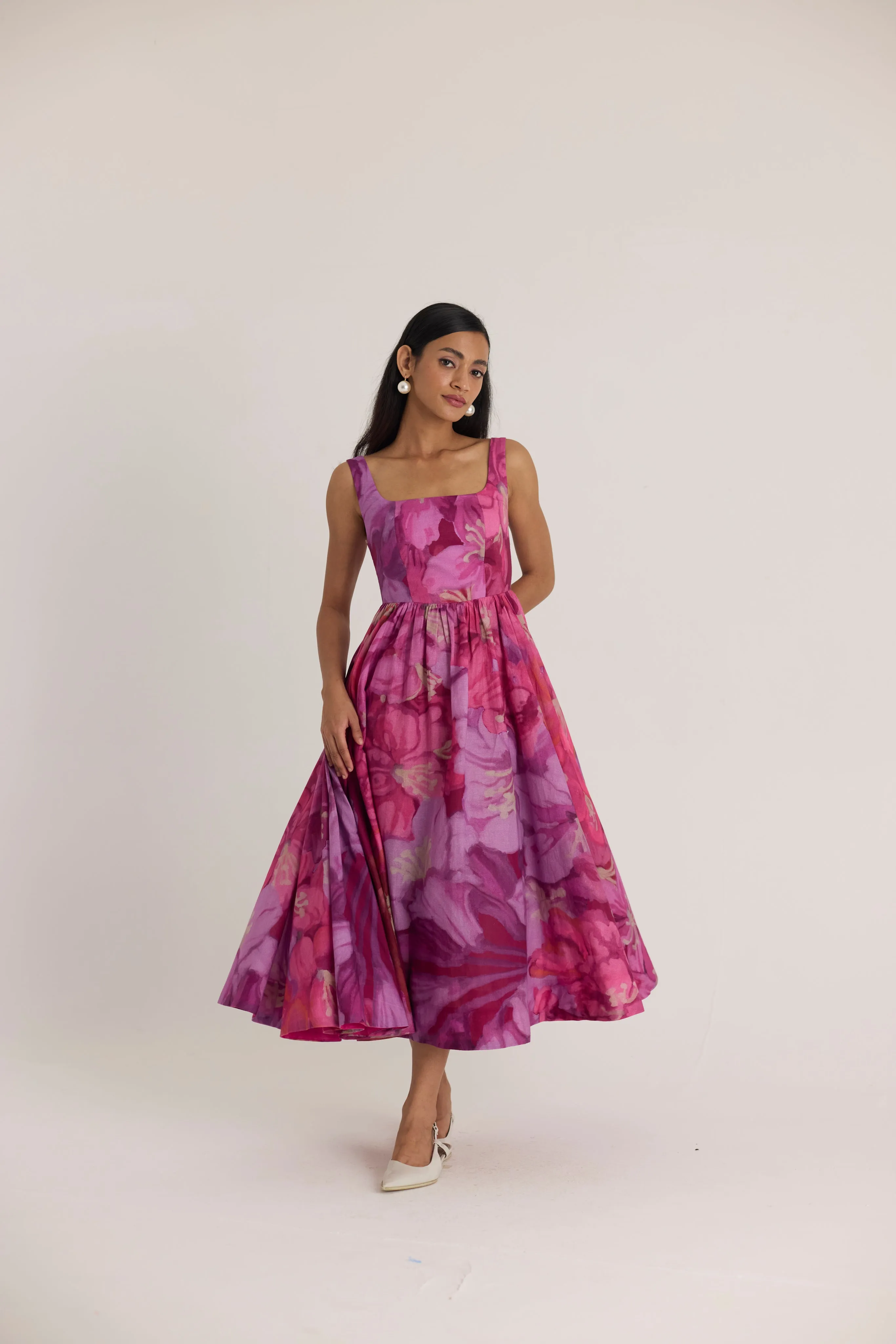 Violet Cherry Dress