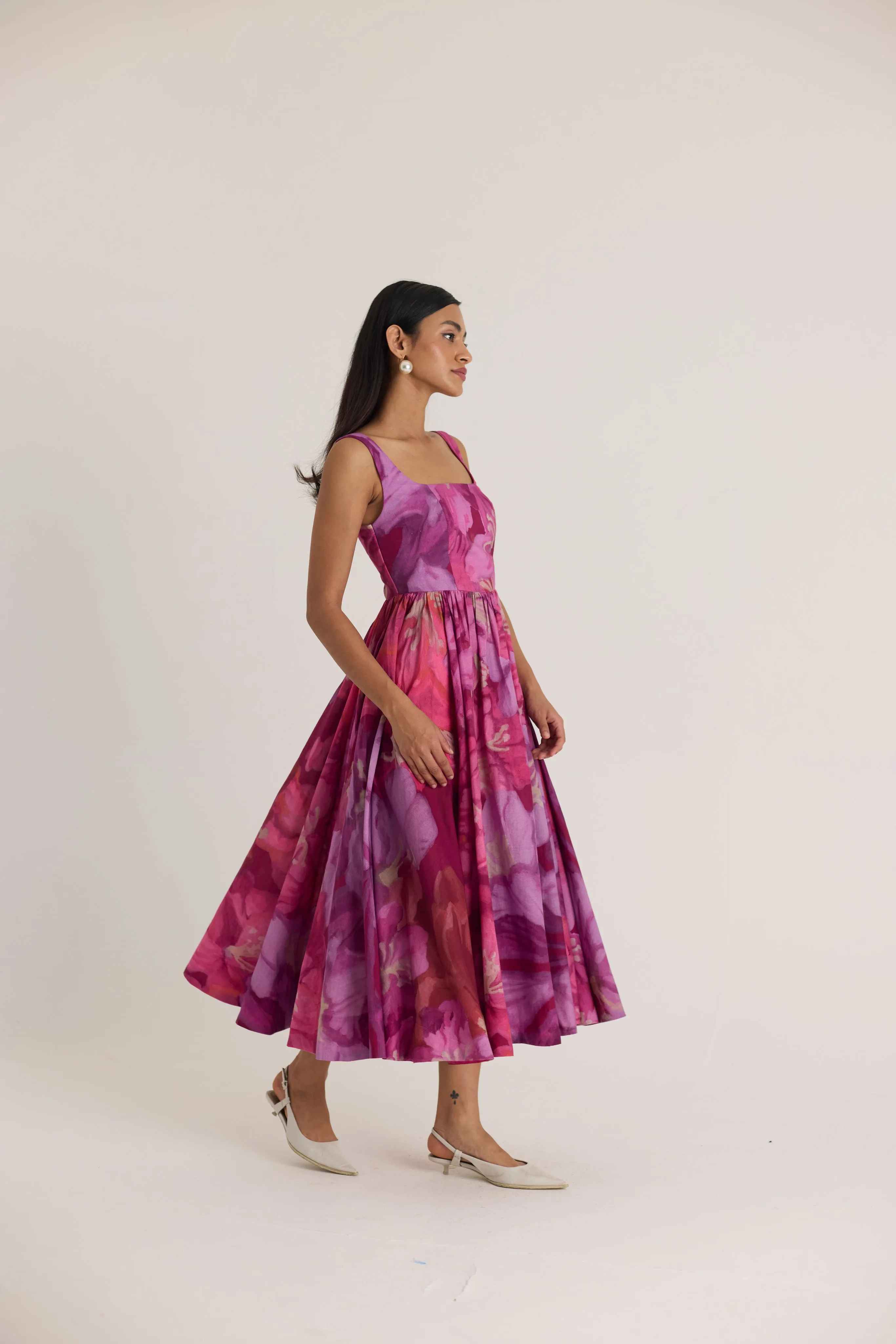 Violet Cherry Dress