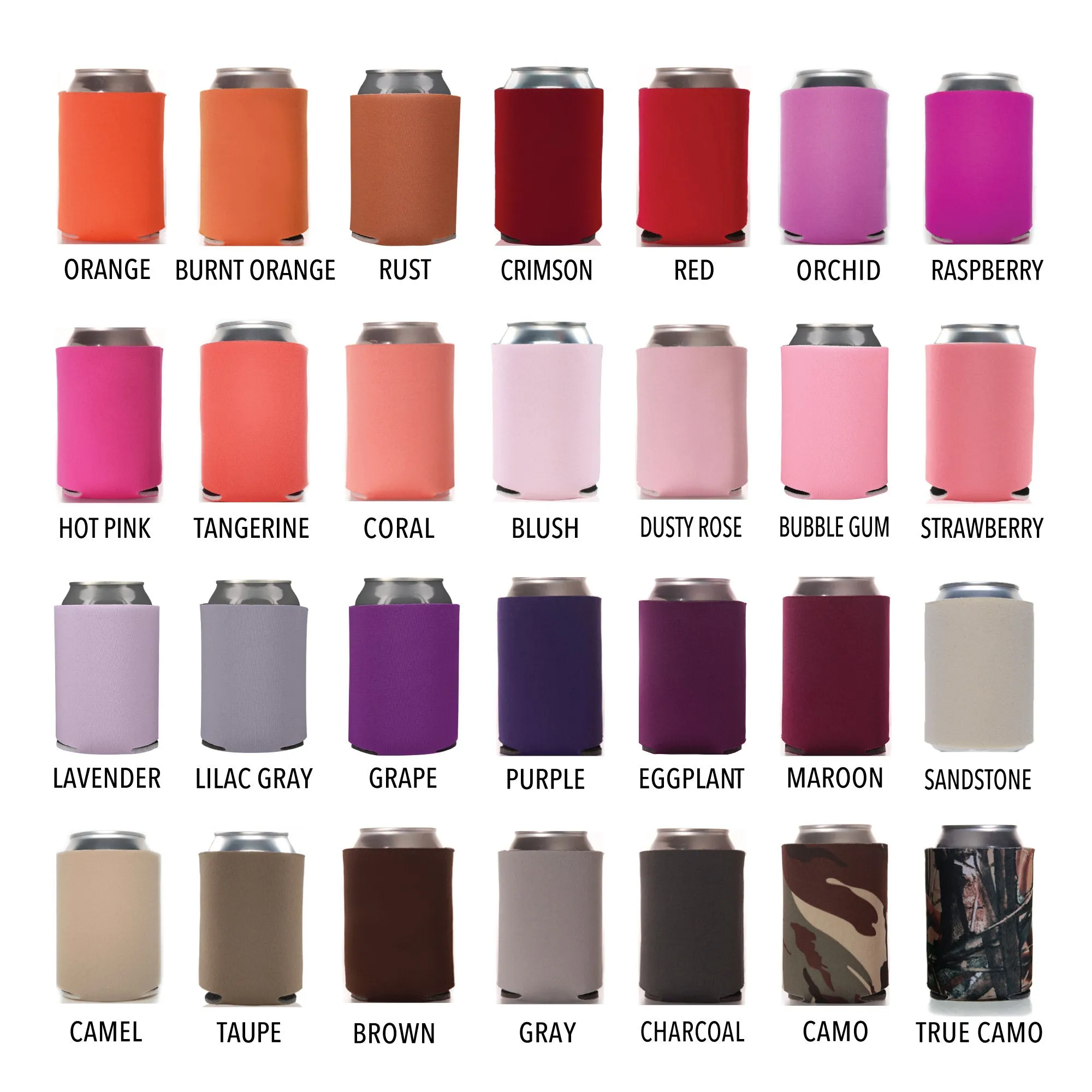 Wedding Can Cooler #232R - Custom Pet Illustration