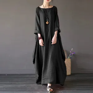 Women Plus Size Boho Dress Ladies Summer Beach Long Dresses Maxi Oversized Ladies Dress