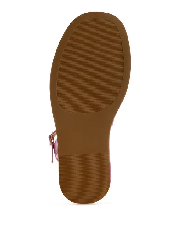 Women's Anglong Raffia Woven Flatform Sandals